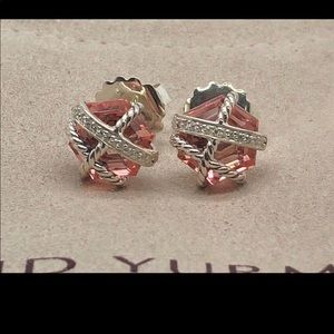 David Yurman Morganite Earrings